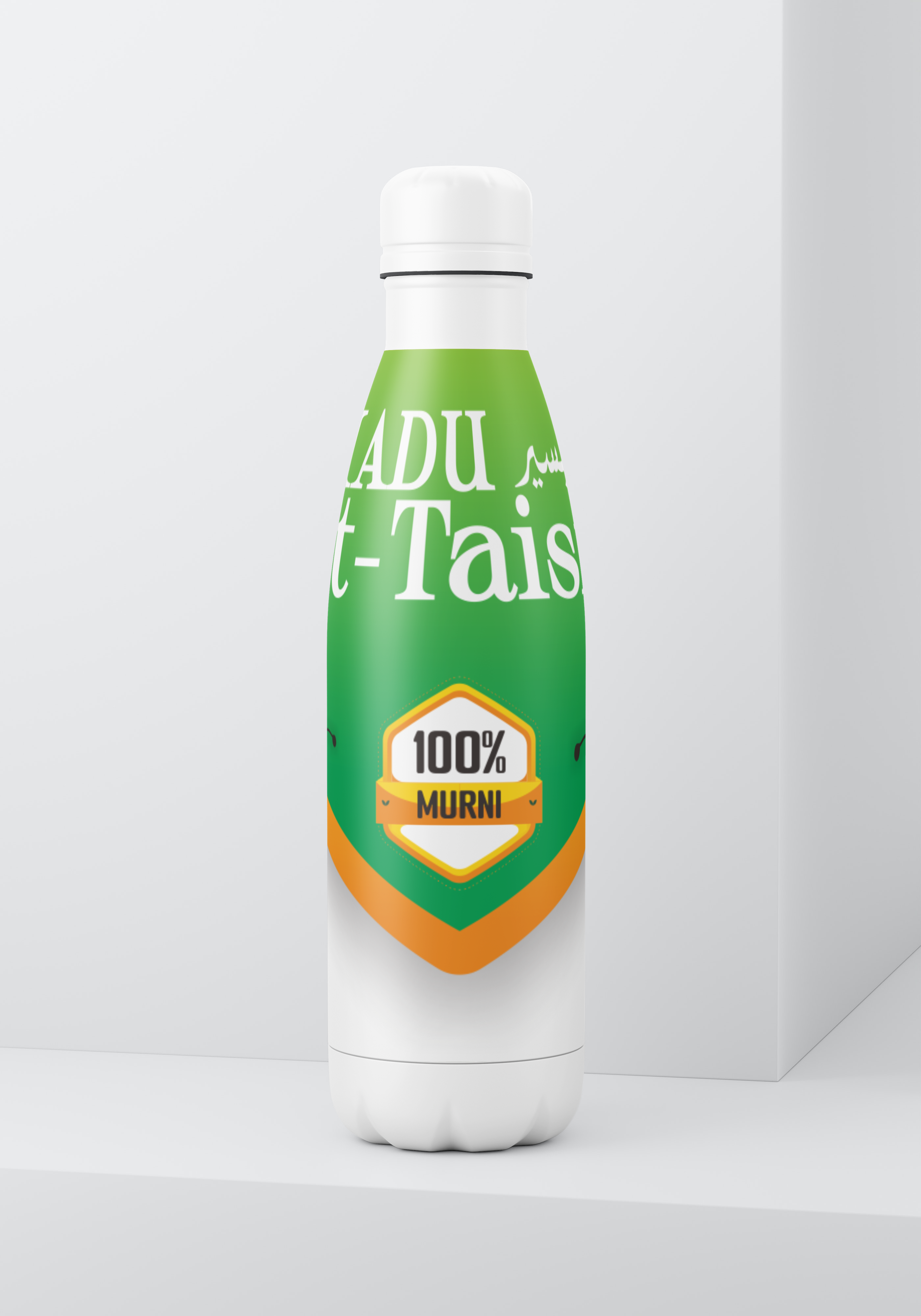 Water bottle_madu attaisir logo